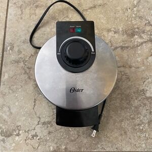 Oster Belgian Waffle Maker Stainless Steel CKSTWF1502-TECO Silver Black